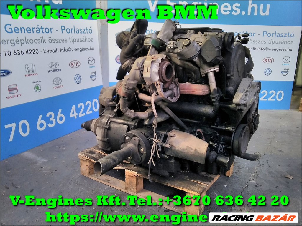  VOLKSWAGEN BMM bontott motor 2. kép