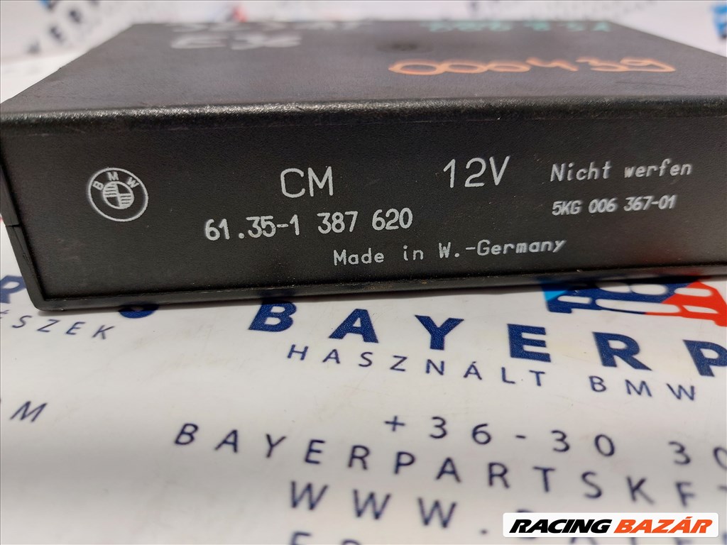 BMW E36 CM check control kontrol modul kompfort vezérlő elektronika (888831) 61351387620 2. kép