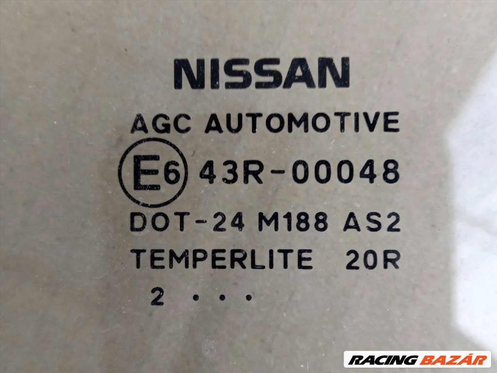 NISSAN QASHQAI Jobb hátsó Ablak 3. kép