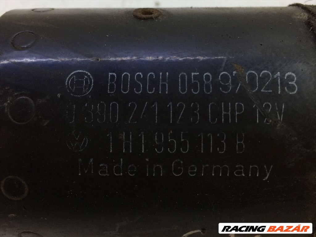 VW GOLF III Első Ablaktörlő Motor bosch0390241123-vwag1h1955113b 3. kép