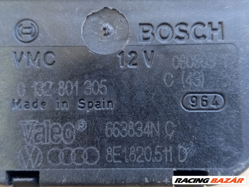 AUDI A4 B6 Fűtés Állító Motor audi8e1820511d-bosch0132801305 3. kép