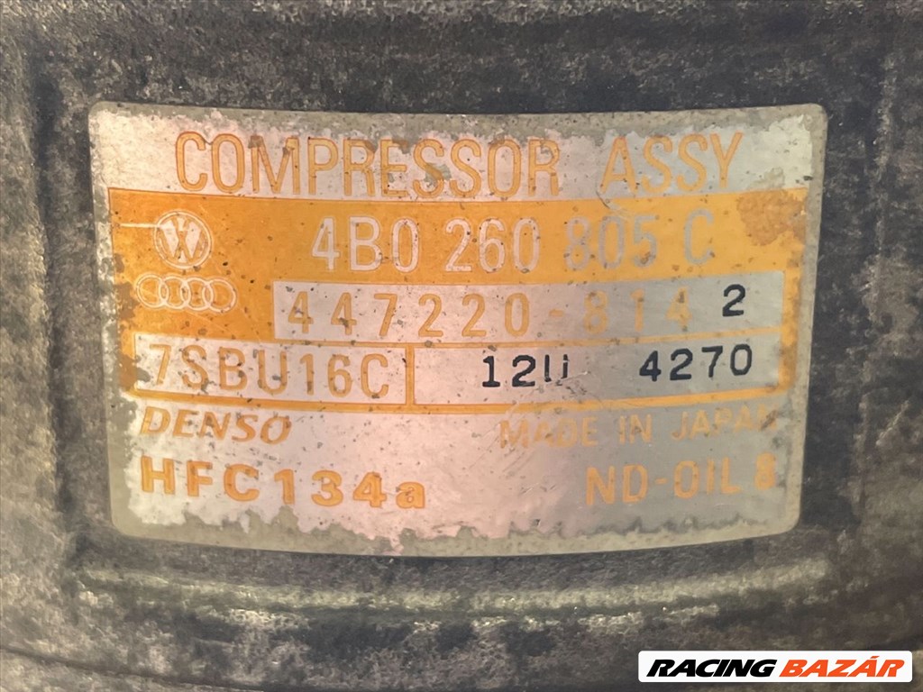 AUDI A6 C4 Klímakompresszor 4b0260805c 3. kép