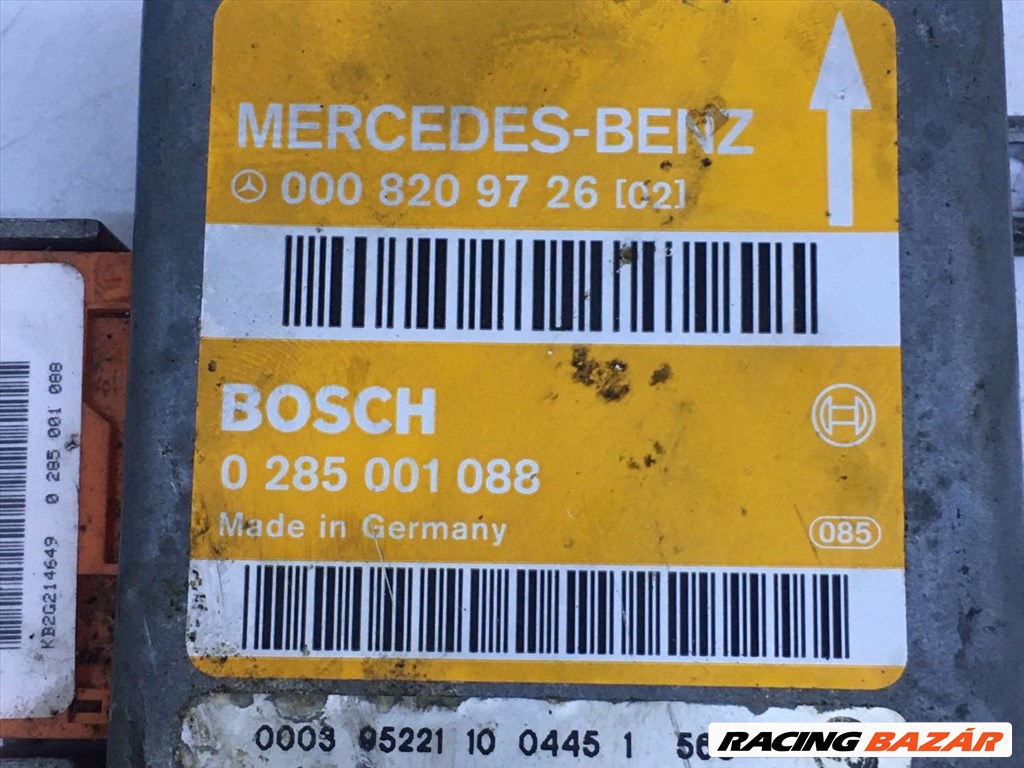 MERCEDES-BENZ E-CLASS Légzsák Indító Modul Oldallégzsák mercedes0008209726-bosch0285001088 4. kép