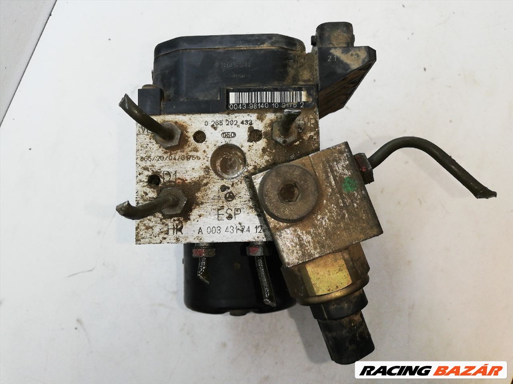 MERCEDES-BENZ A-CLASS ABS Kocka bosch0265202433-mercedesa0034317412 4. kép