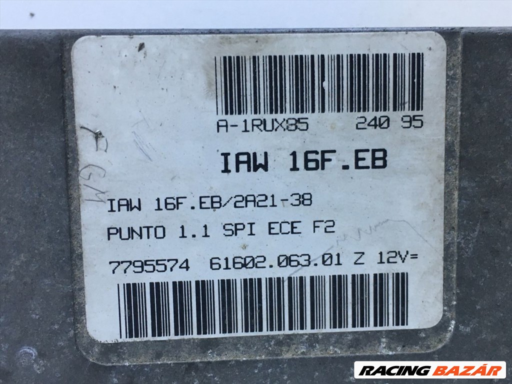 FIAT PUNTO I Motorvezérlő iaw16feb-7795574 3. kép