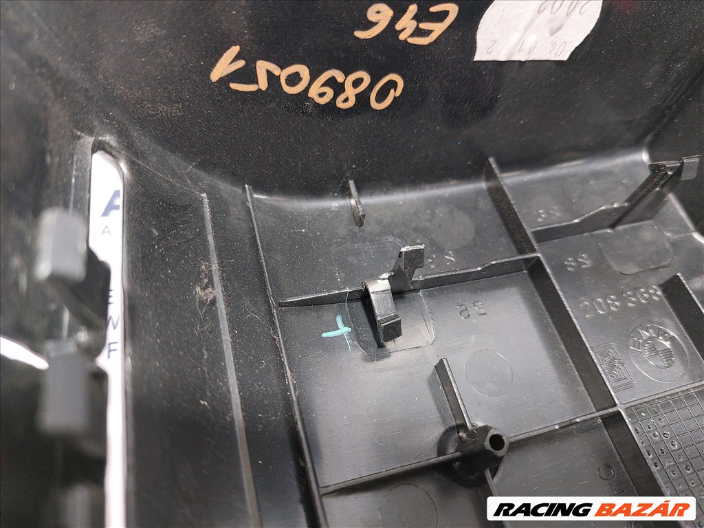 Bmw E46 touring kombi fekete jobb hátsó biztonsági öv csomagtér borítás burkolat (089051) 8208368 3. kép