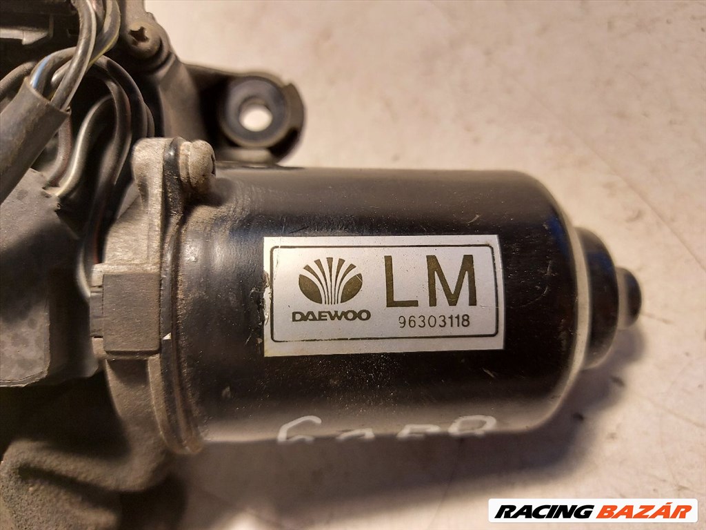DAEWOO LANOS Első Ablaktörlő Motor 96303118 4. kép