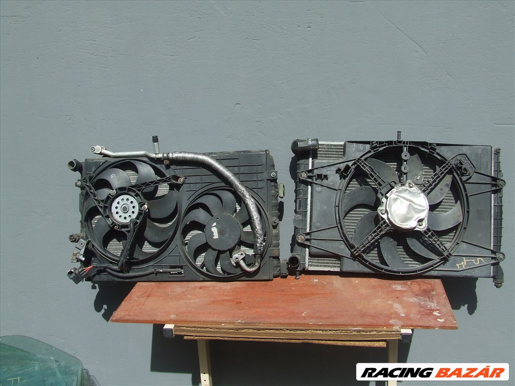 Alfa Romeo GT 2.0 JTS hűtő szett vízhűtő klímahűtő hűtőventilátor  2. kép