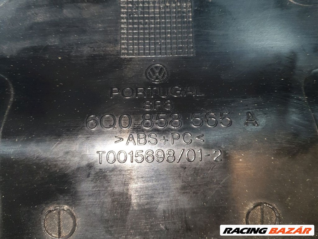 VW POLO IV Felső Kormányoszlop Burkolat vw6q0858565a 3. kép
