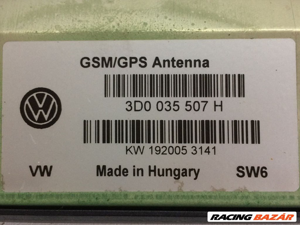 VW PHAETON GPS Antenna vw3d0035507h 3. kép