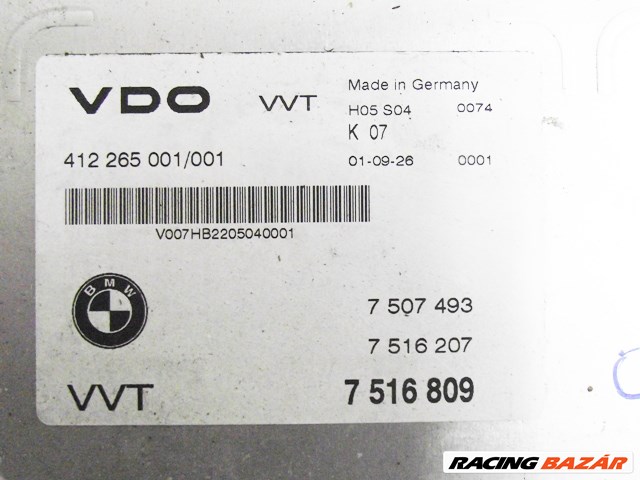 BMW 3 Compact (E46) 316 ti motorvezérlő egység 7516809vvt 4. kép