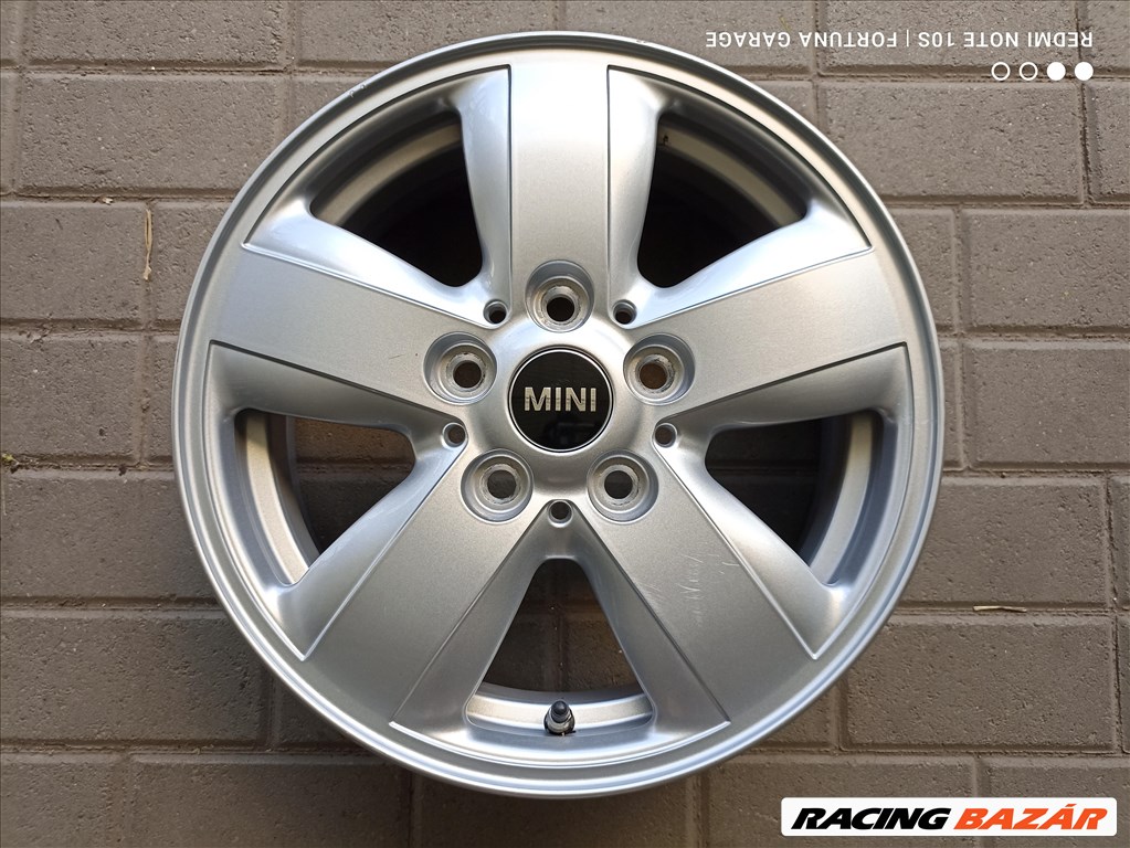  5x112 15" Mini Cooper Cabrio használt alufelni garnitúra TPMS-sel 5. kép