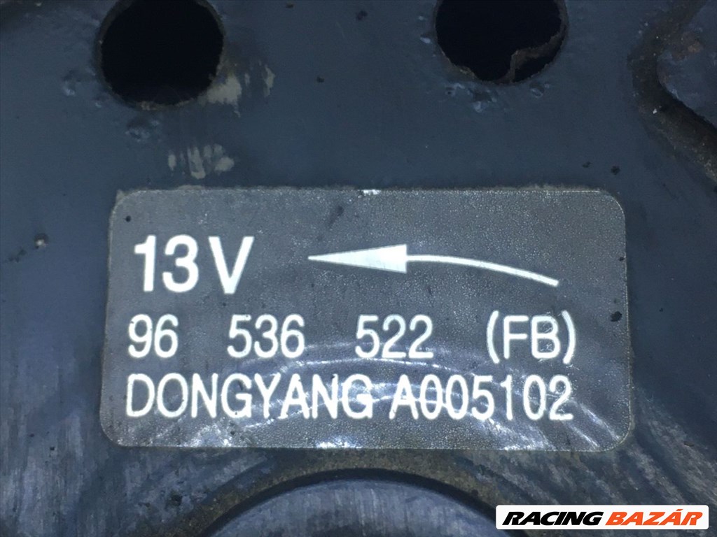 CHEVROLET KALOS Hűtőventilátor Motor 96536522-dongyanga005102 3. kép