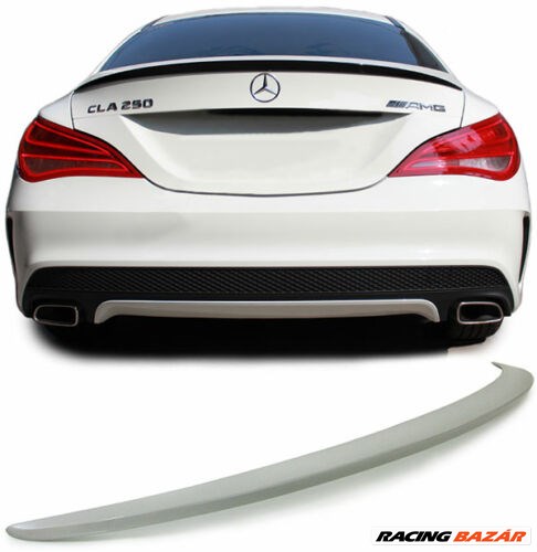 Mercedes Benz C117 CLA-osztály 2013-2019 AMG stílusú csomagtartó spoiler 1. kép