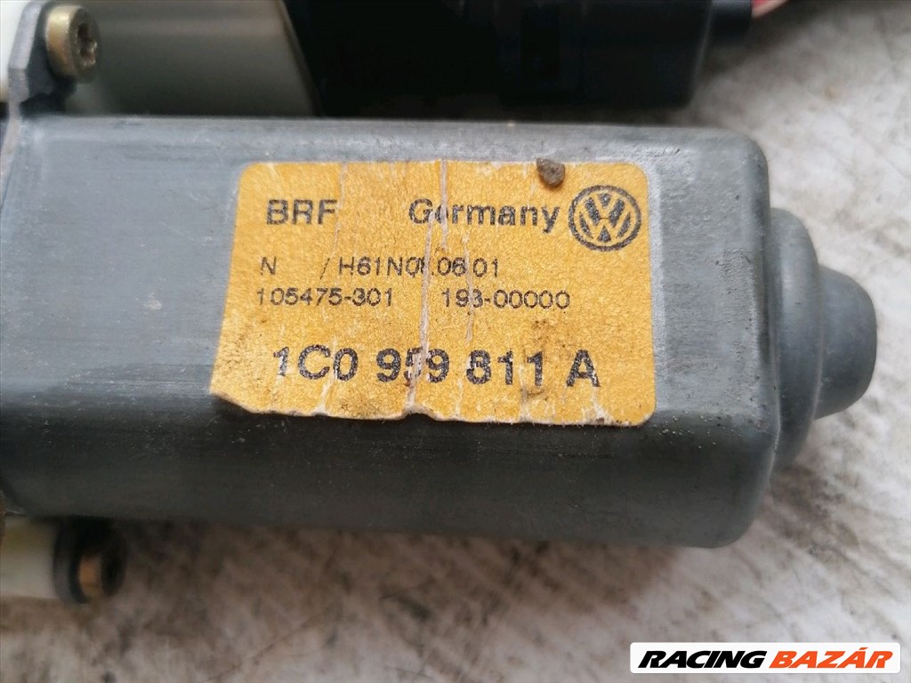 VW BORA Bal hátsó Ablakemelő Motor 1c0959811a 3. kép