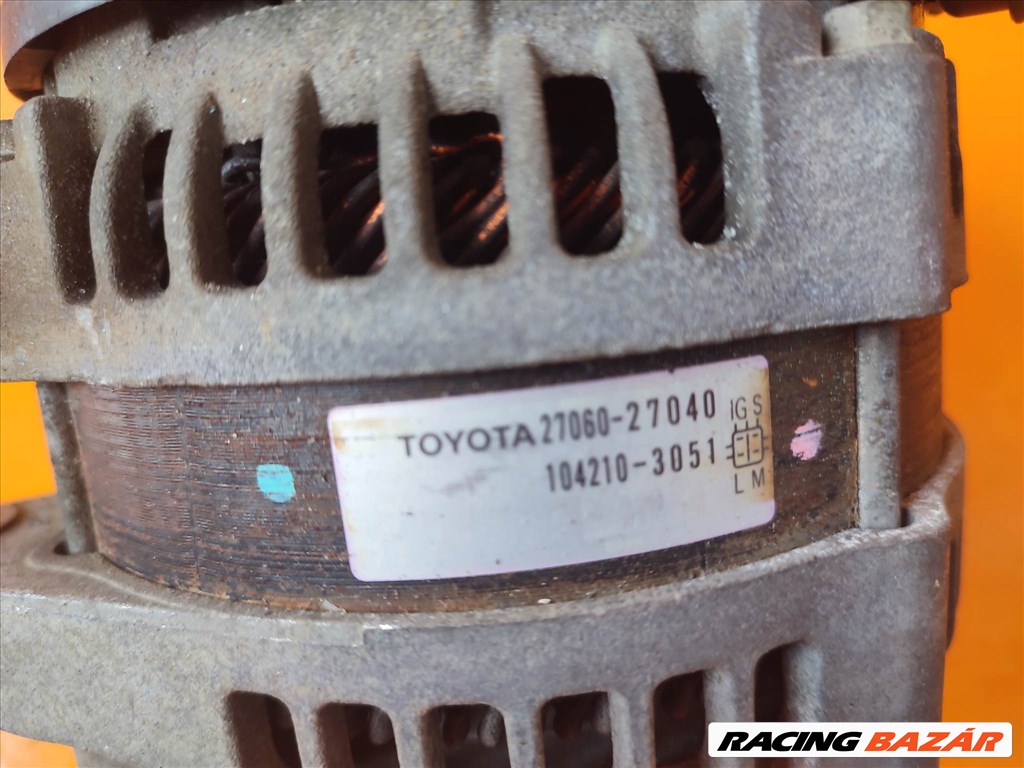 Toyota RAV4 (XA20) 2.0 VVT-i 4x4 generátor  2706027040 6. kép