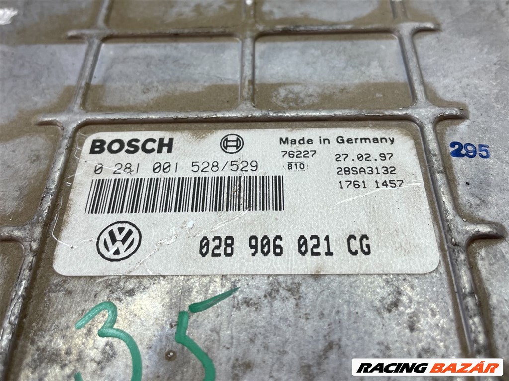 VW SHARAN Motorvezérlő bosch0281001529-529-vw028906021cg 3. kép