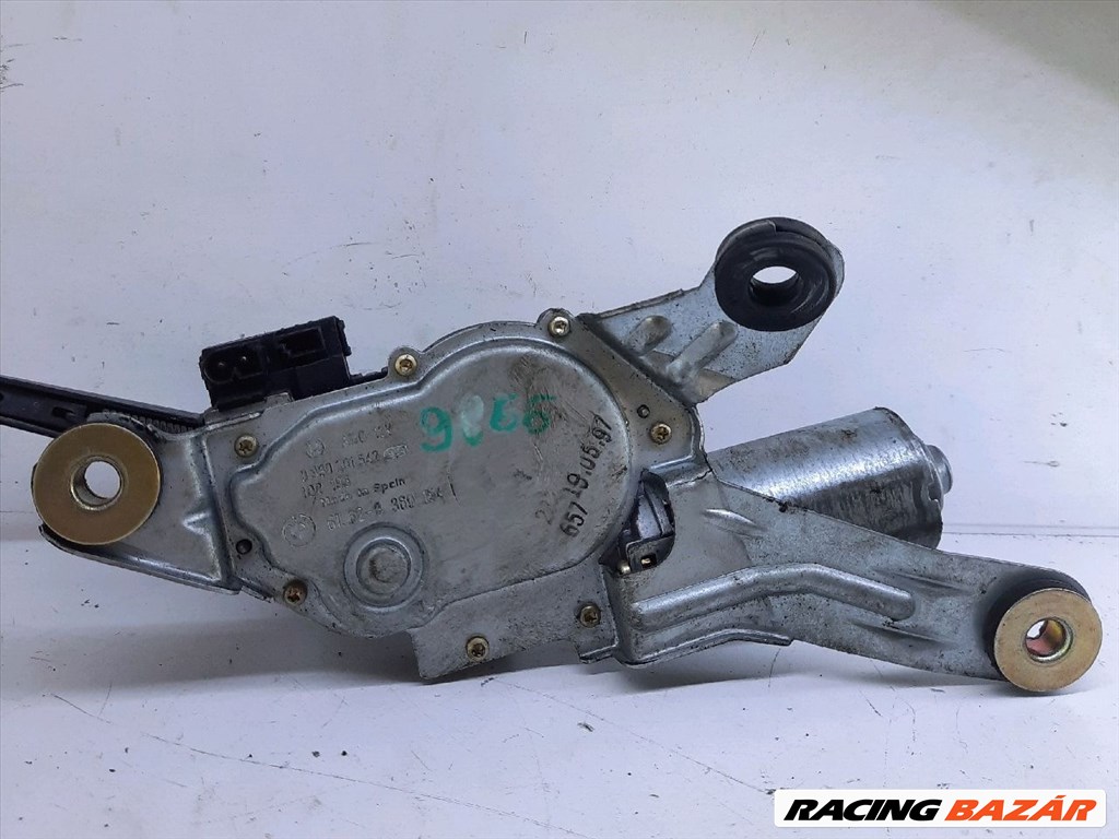 BMW 3 E36 Hátsó Ablaktörlő Motor 390201542-bmw61628360154 3. kép