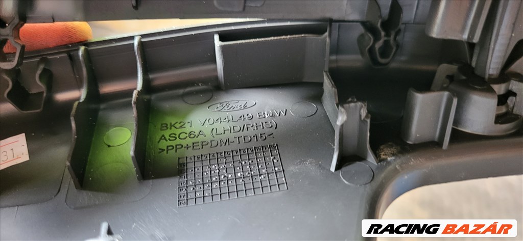 Ford TRANSIT custom 12- kézifék fékkar műanyag takaró burkolat 3231 bk21v044l49bew 9. kép