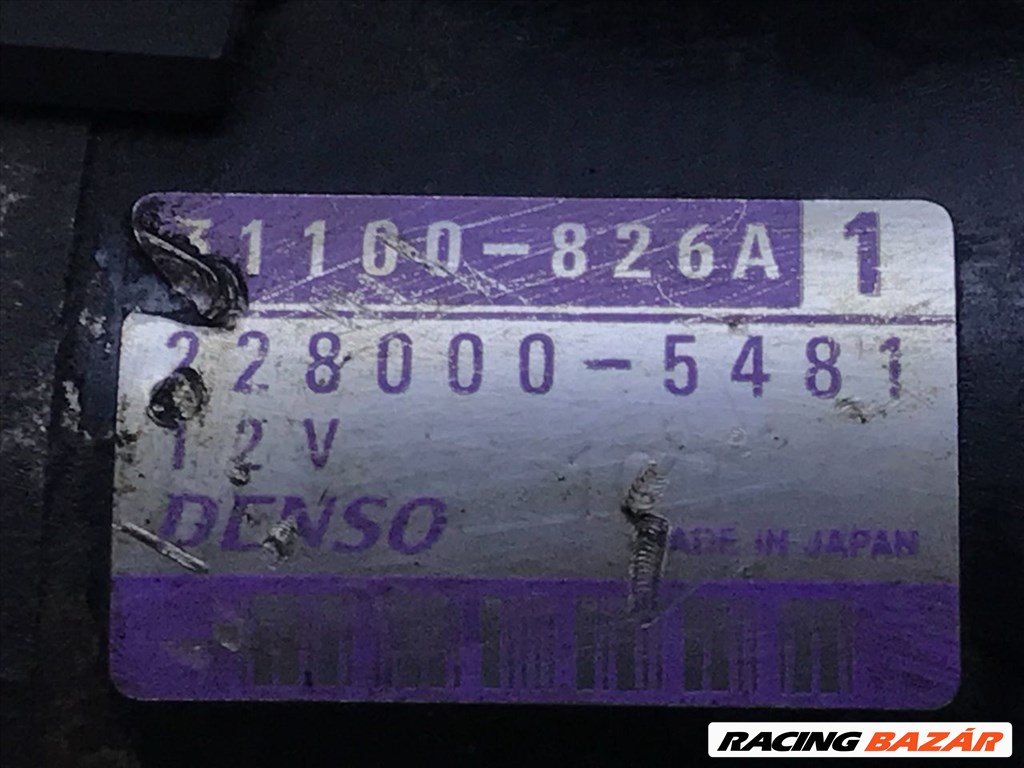 SUZUKI SWIFT I Önindító denso31100826a-2280005481 4. kép