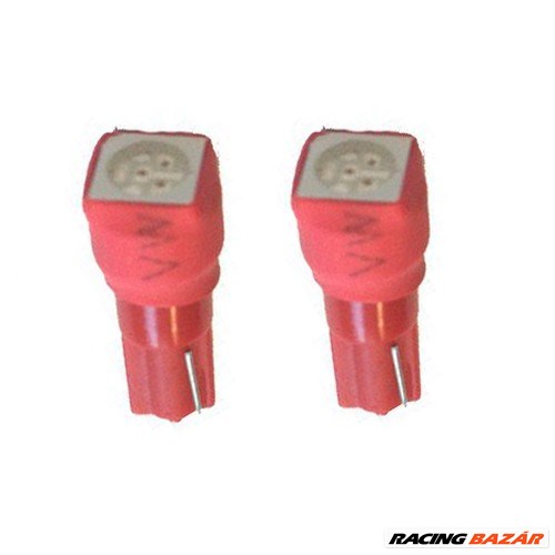T5 piros műszerfal LED izzó SMD-T5/1/5050SMD/RED 1. kép