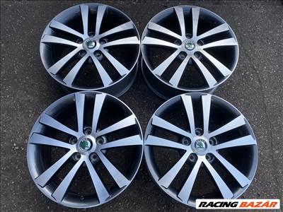 4db gyári 17" Skoda Octavia alufelni. (2925)