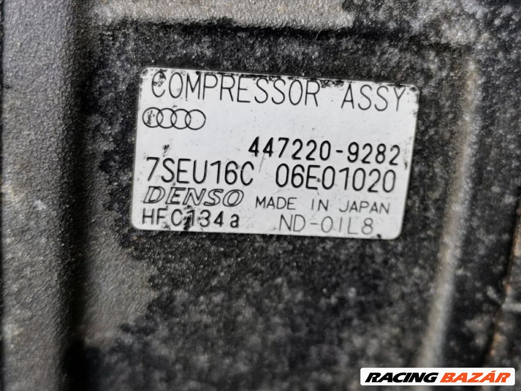 Audi A8 (D3 - 4E) 4.0 TDI quattro klímakompresszor  7seu16c denso4472209282 2. kép