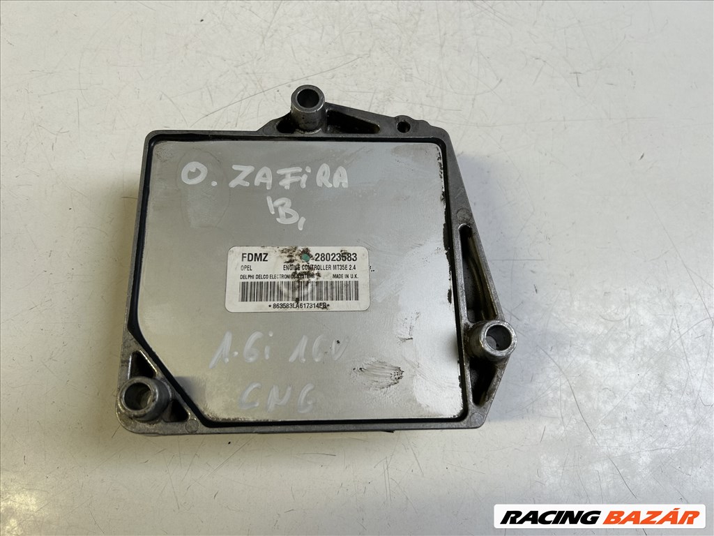 Opel Zafira B 1.6 CNG motorvezérlő  28023583 3. kép