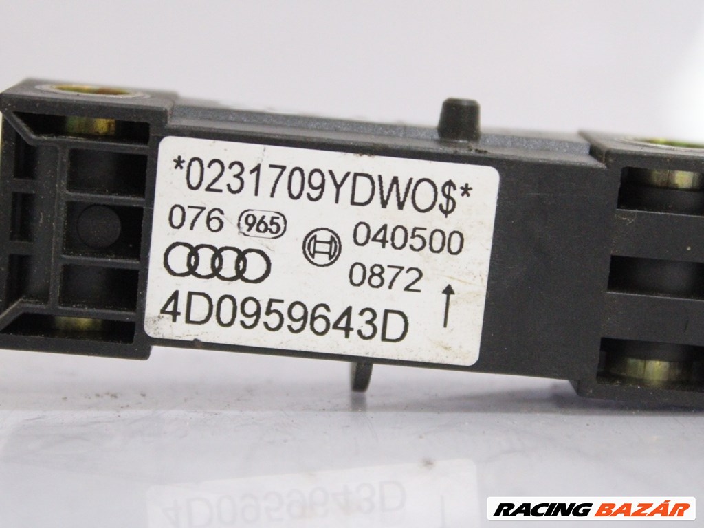 AUDI A8 (4D2, 4D8) S 8 quattro oldallégzsák vezérlő / gyorsulás érzékelő 4d0959643d 2. kép