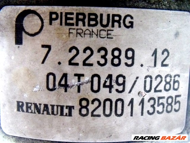 Renault Megane II 1.5 DCI vákuumszivattyú 8200113585 2. kép