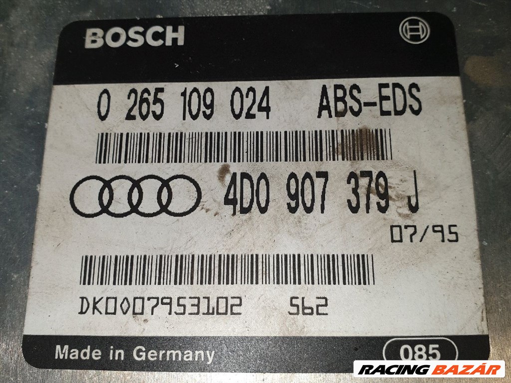 AUDI A8 ABS Elektronika audi4d0907379j-bosch0265109024 3. kép