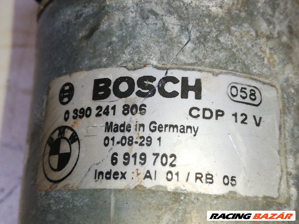 BMW 7 Első Ablaktörlő Motor bosch0390241806-bmw6919702 3. kép