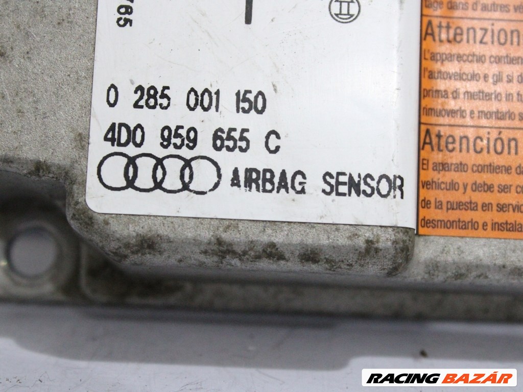AUDI A8 (4D2, 4D8) 4.2 quattro légzsák vezérlő / indító 4d0959655c 2. kép