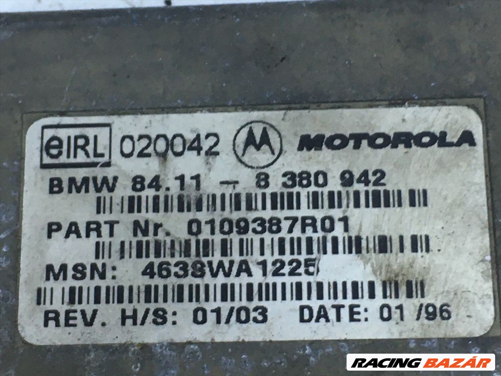 BMW 5 E39 Telefon Elektronika motorola020042-bmw84118380942 3. kép