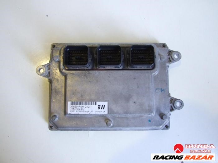 HONDA CIVIC MOTORVEZÉRLŐ KOMPUTER 37820-RSH-G12 1. kép