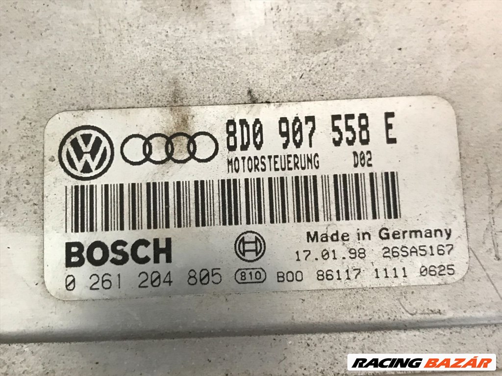 VW PASSAT B5 Motorvezérlő bosch02612004805 3. kép