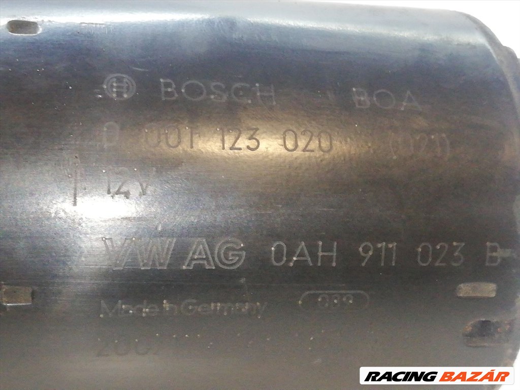 VW CADDY Önindító bosch0001123020-vwag0ah911023b 3. kép