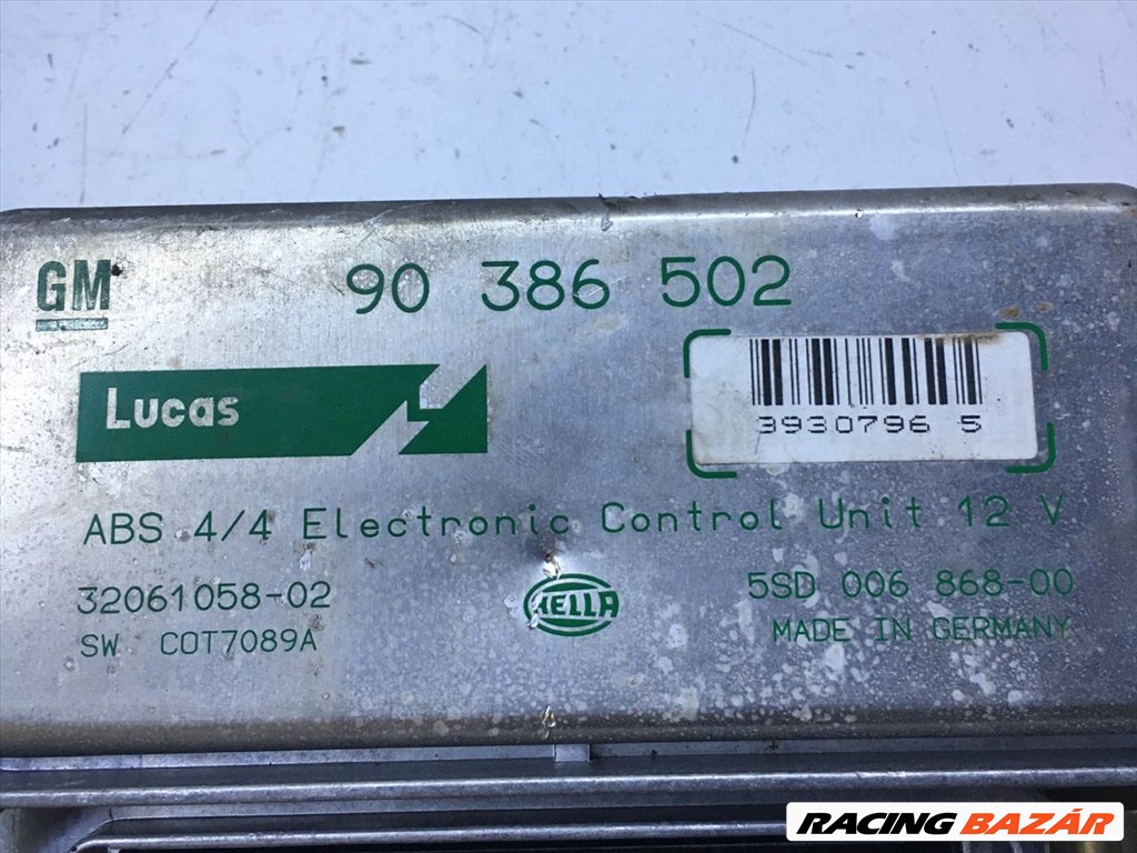 OPEL TIGRA ABS Elektronika gm90386502-lucas3206105802 4. kép