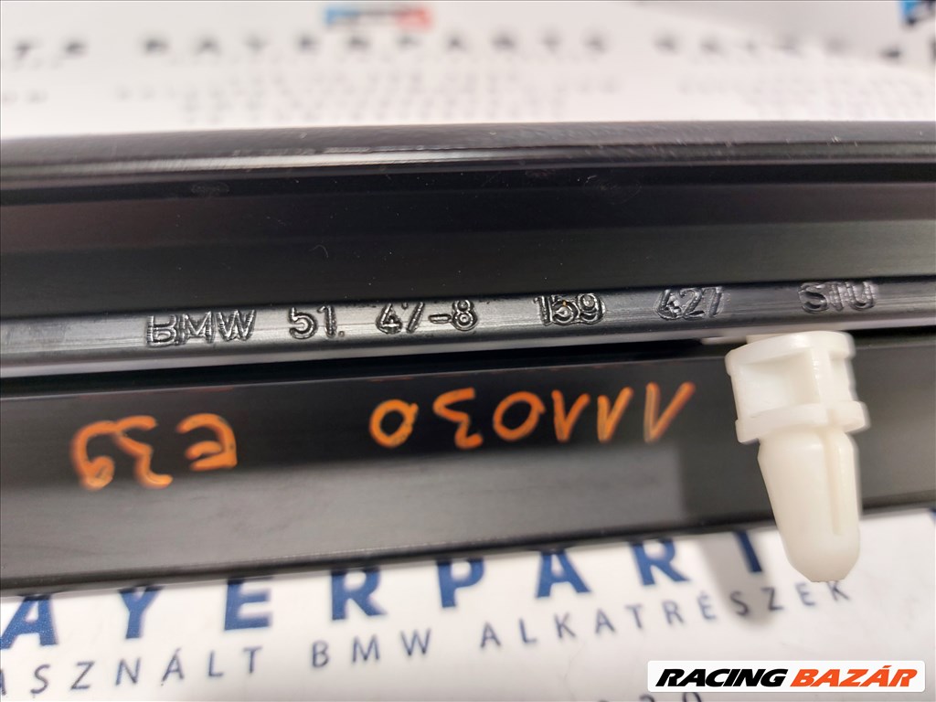 BMW E39 sedan touring fekete bal jobb első küszöb takaró küszöbtakaró borítás eladó (111030) 51478159427 4. kép