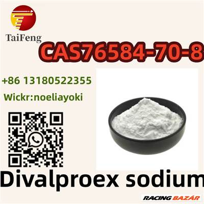 Hot Sale Divalproex sodium 99% White powder 76584-70-8