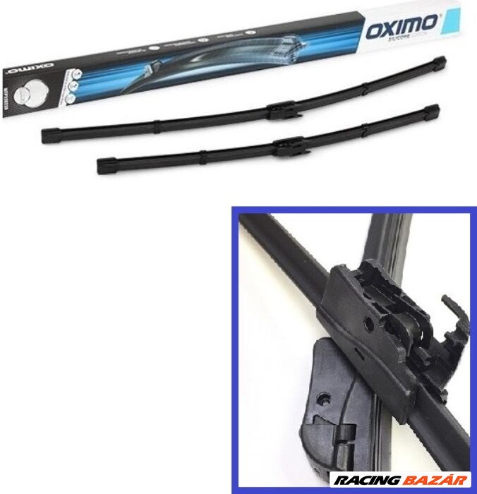 Dacia Duster I új utángyártott ablaktörlő lapát szett első 600/450mm OXIMO 2010-2018-ig 1. kép