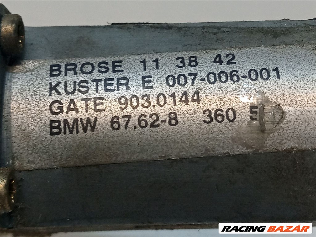 BMW 5 E39 Jobb hátsó Ablakemelő Motor bmw67628360511-9030144 3. kép