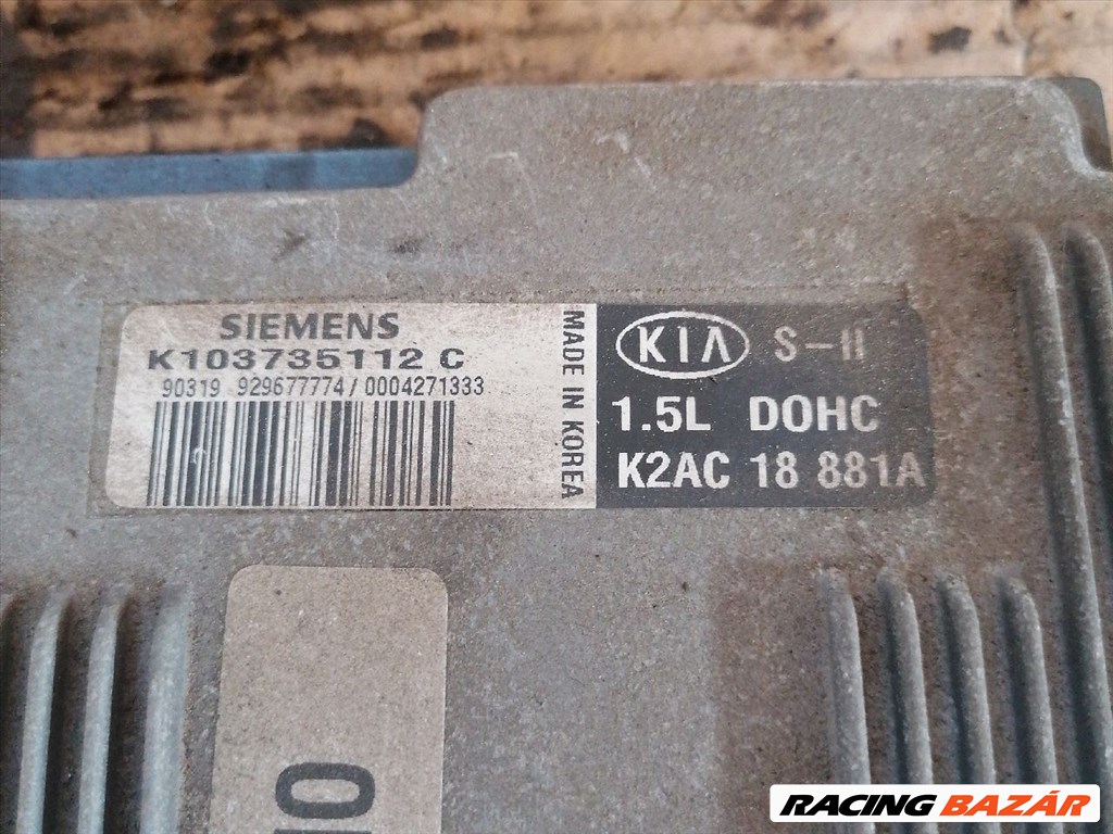 KIA SEPHIA Motorvezérlő k103735112c 3. kép