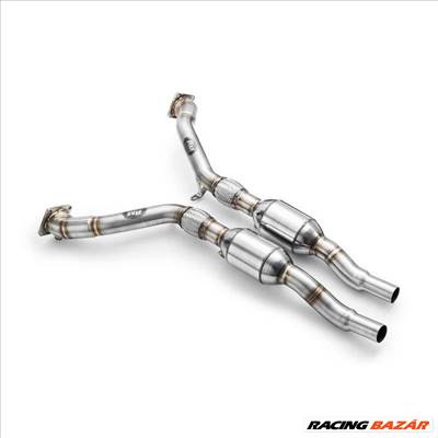 Downpipe, Kipufogó leömlő AUDI A6, S4, S6, RS4 B5, Allroad C5 2.7 T + tłumik