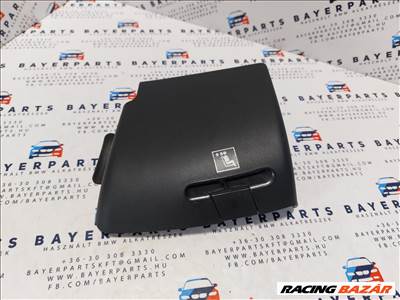 Bmw E46 compact fekete jobb hátsó biztonsági öv csomagtér borítás burkolat (084142) 51467000100