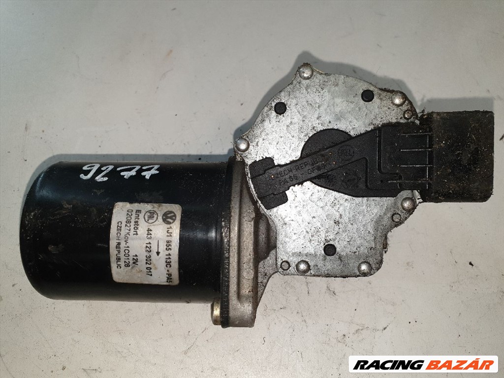 VW GOLF IV Első Ablaktörlő Motor vw1j1955113c-pal443122302017 2. kép