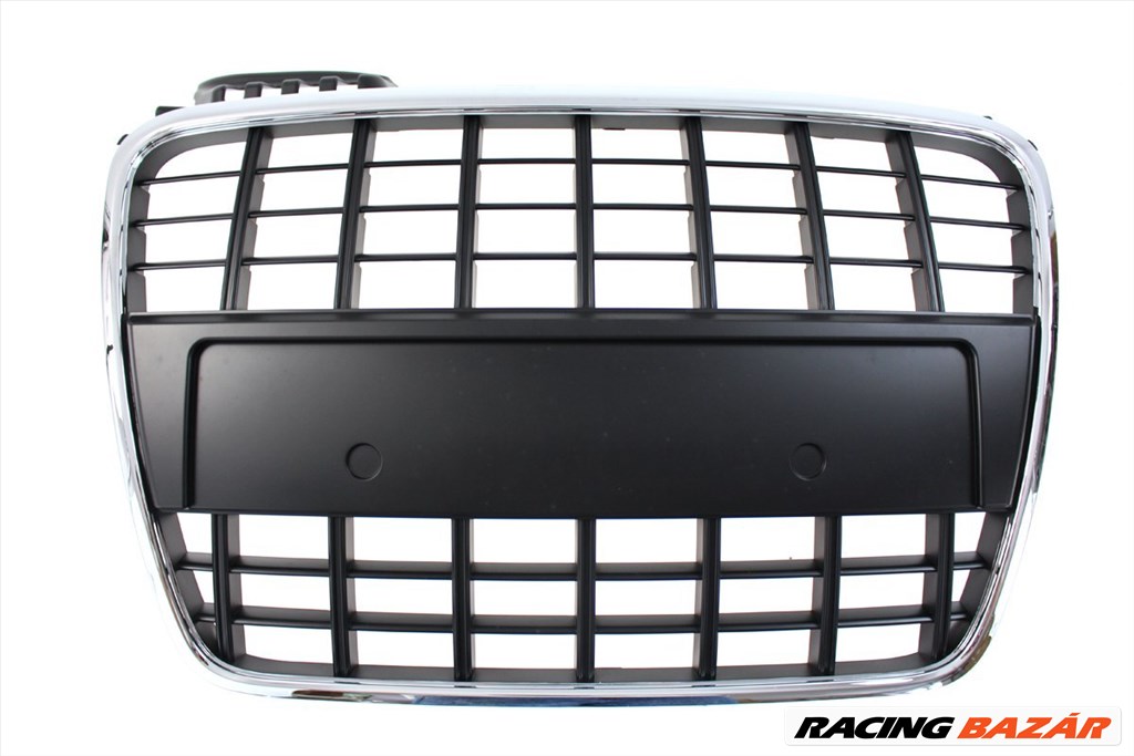 Tuning   hűtőrács GRILL  AUDI S4 S8-STYLE CHROME-BLACK (05-09) 1. kép