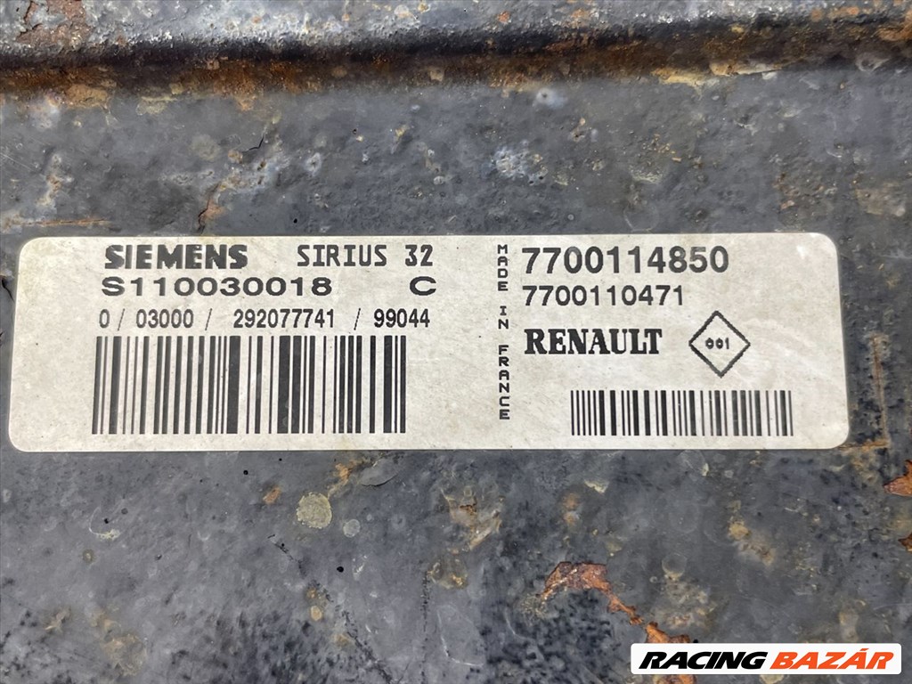 RENAULT MEGANE I Motorvezérlő -7700114850-s110030018 3. kép