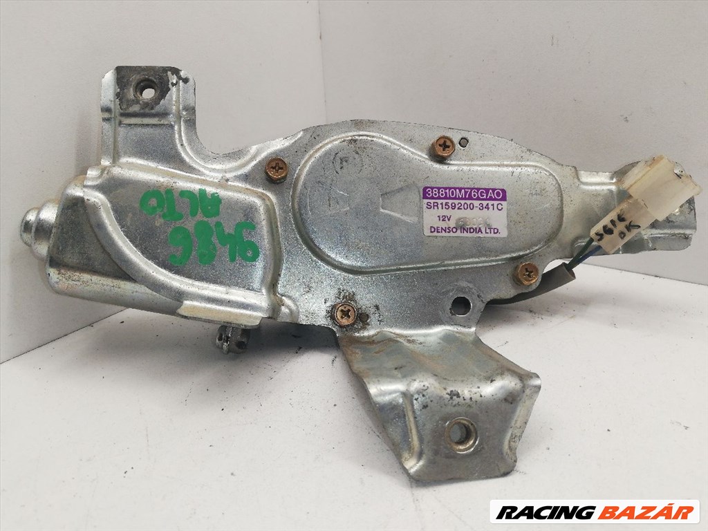 SUZUKI ALTO Hátsó Ablaktörlő Motor denso38810m76gao-sr159200341c 2. kép