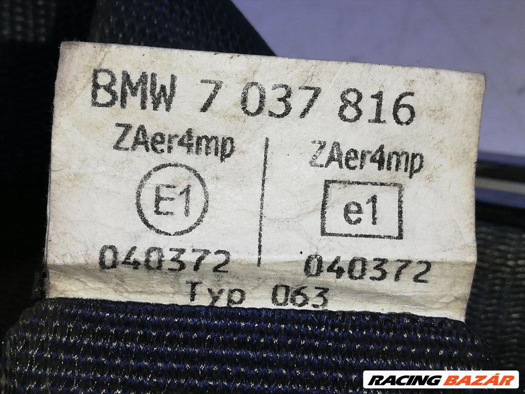 BMW 7 Jobb első Biztonsági Öv bmw7037816-40372 3. kép